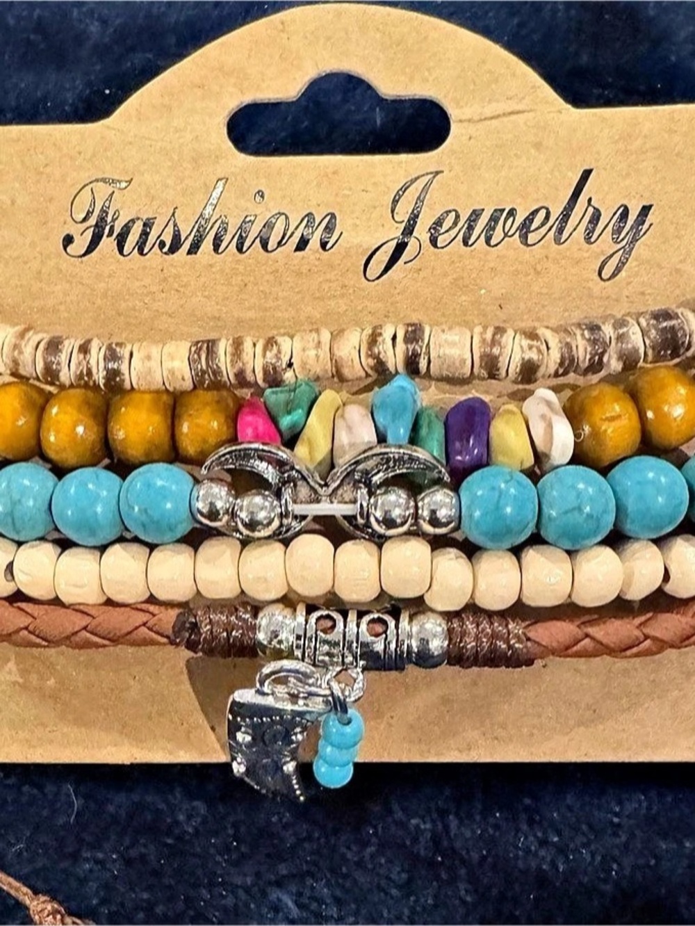 Multicolor Beaded Bracelet Set NWT